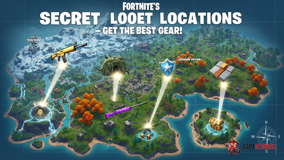 Fortnite&#039;s Secret Loot Locations – Get the Best Gear!